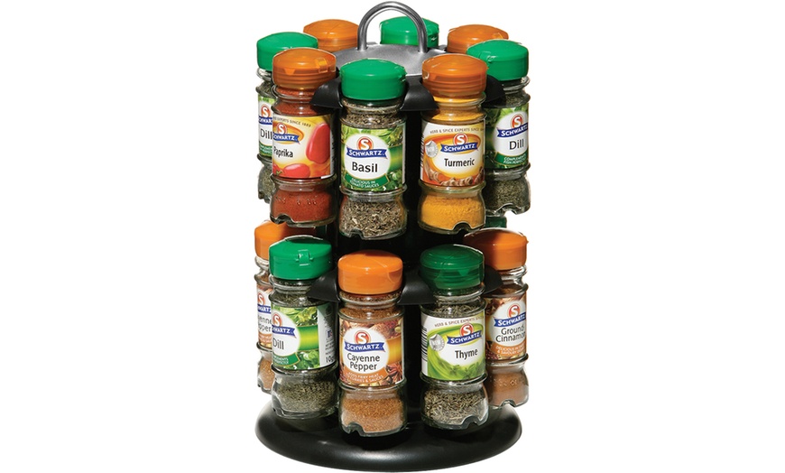 Image 2: Schwartz Revolving Spice Rack