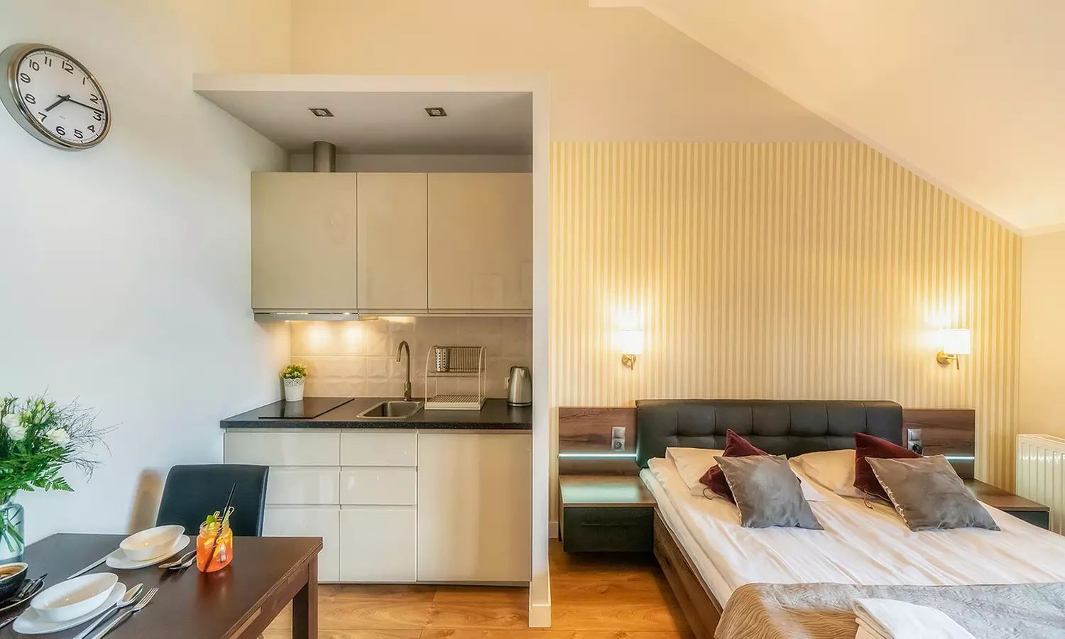 Pokój studio, deluxe lub prestige z wellness w Aparthotelu Giewont