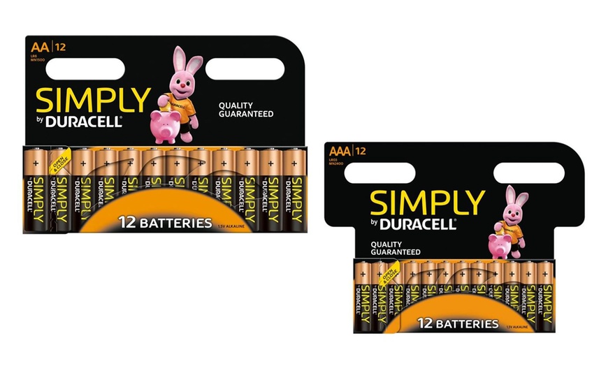 Image 2: Lot de 12 piles Duracell AA/AAA