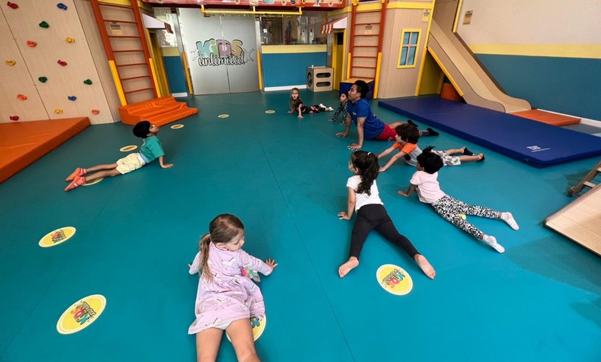 Image 9: Join two kids fitness classes for a fun time
