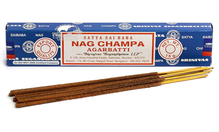 Image 2: 12 or 24 Nag Champa Incense Sticks