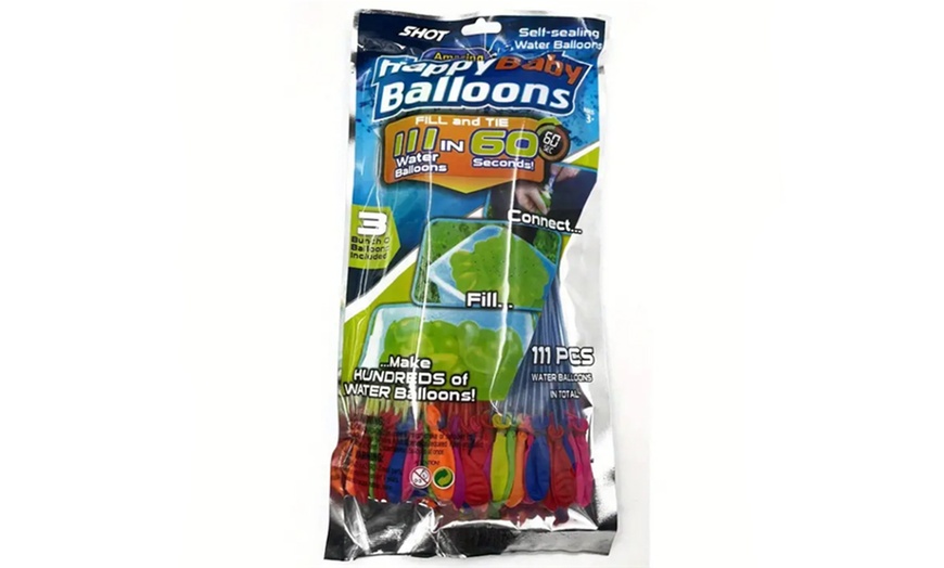 Image 3: One, Two or Four Sets of 111 Water Filling Balloons