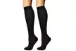 Hasta tres pares de calcetines de compresión negros - Second Medium