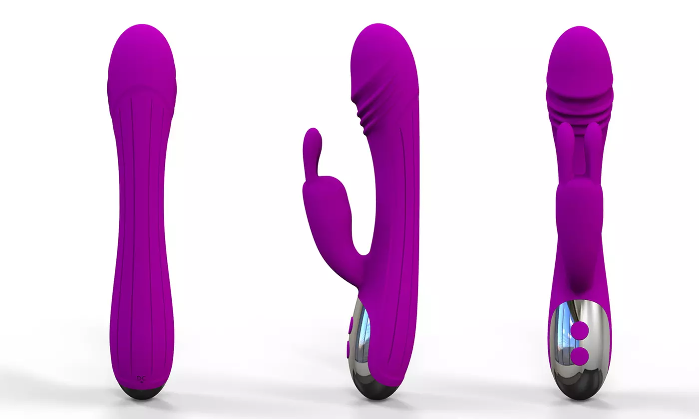 Luxure Eve Dual-Motor Silicone Rechargeable Rabbit Vibrator - Second Medium