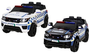 Kids' Electric Ride-On Police Vehicle