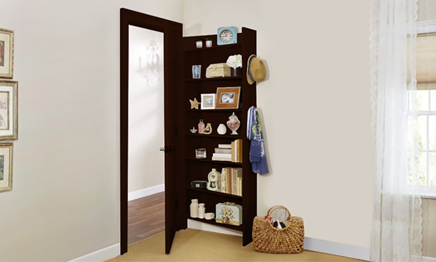 Image 7: Behind-the-Door Storage Cabinet