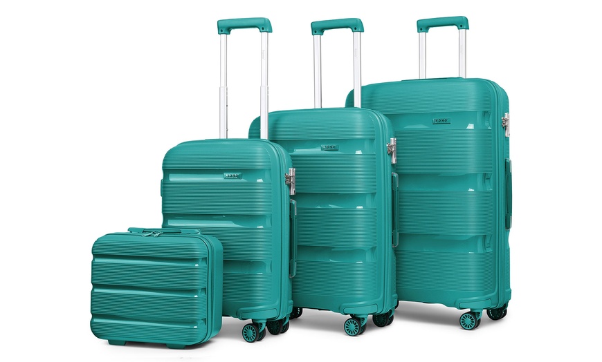 Image 9: 1, 3 ou 4 valises de différentes tailles avec serrure TSA