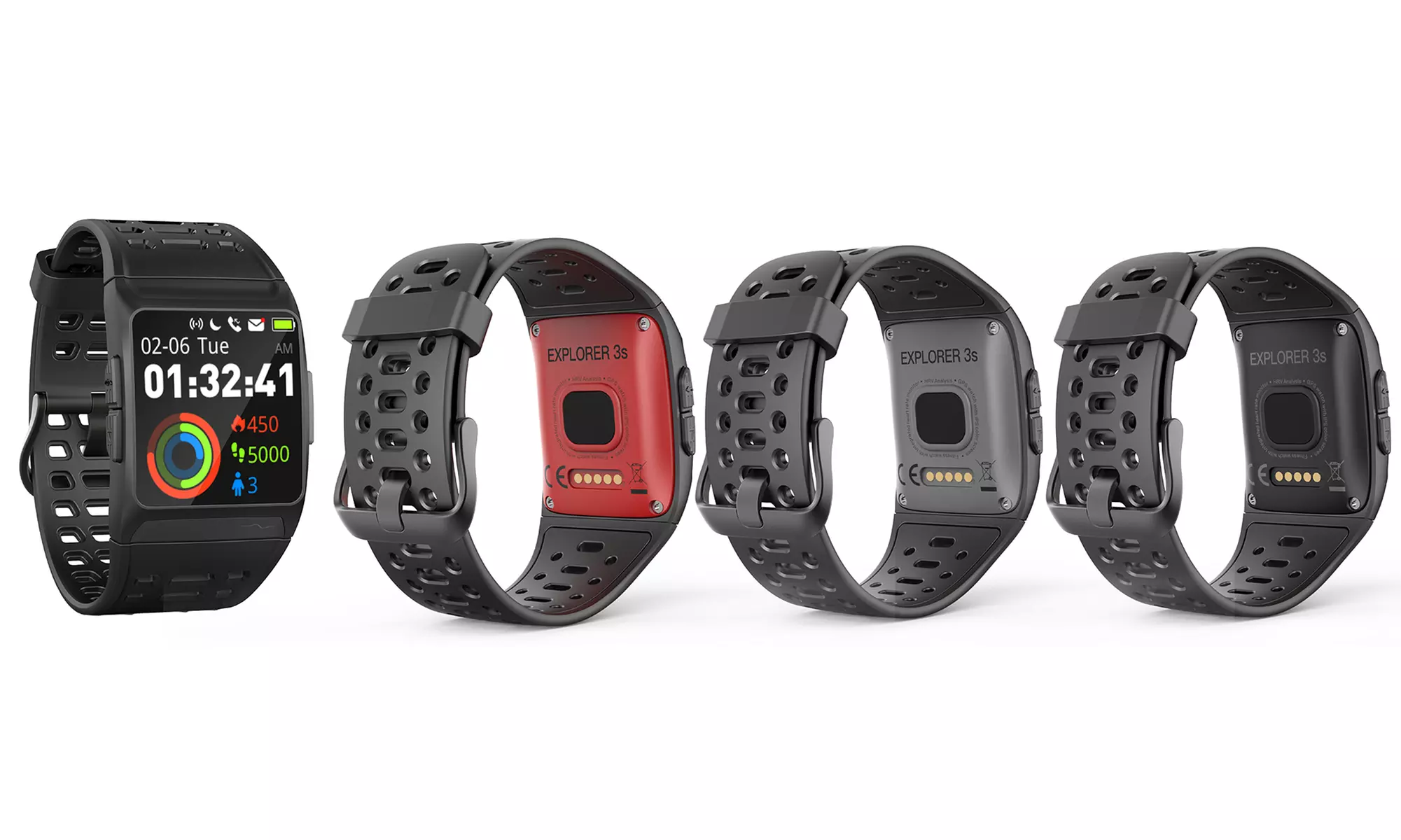 Montre connectée de sport avec GPS, cardio et fonctions multisports - Primary Image