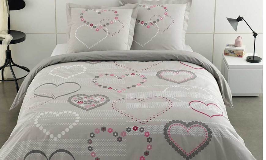 Image 2: Printed Duvet Cover Set