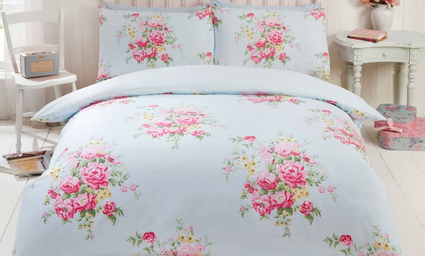 Image 4: Flannelette Duvet Cover Set