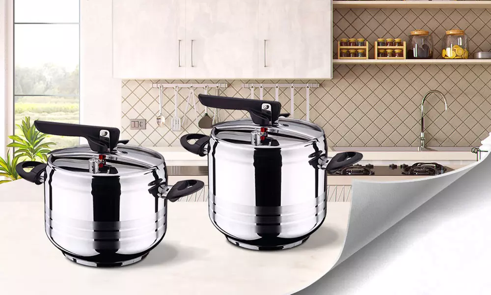 Swiss Home Schnellkochtopf aus Edelstahl für jede Art von Herd - Primary Image