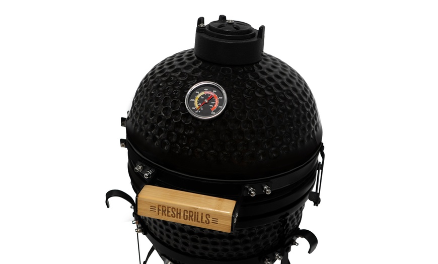 Image 12: 13" or 16" Kamado BBQ Grill