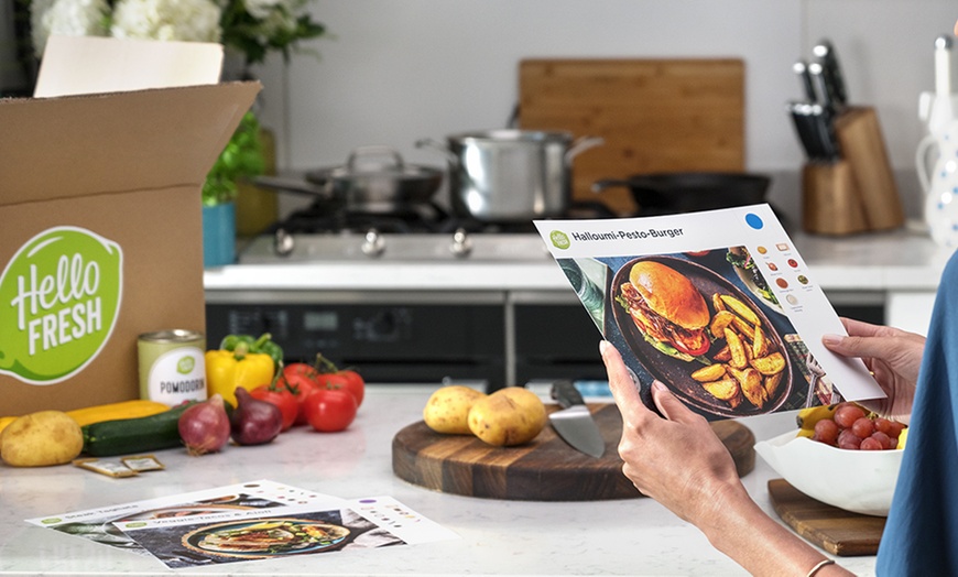 Image 4: HelloFresh Meal Plans + BONUS Groupon Credit