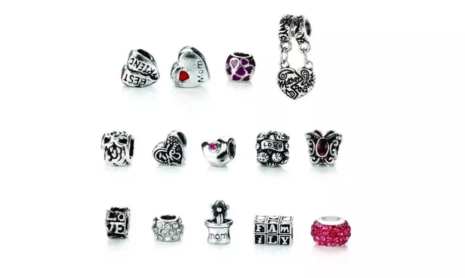 Mother's Love Charm Bracelets from Novadab (Up to 83% Off). Three Options Available. - Second Medium