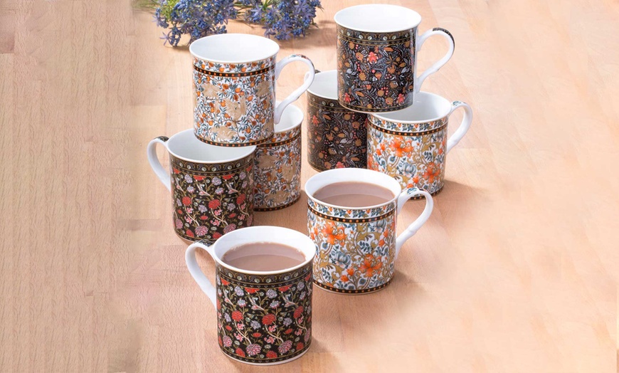 Image 1: 8-Piece Classic Heritage Mug Set