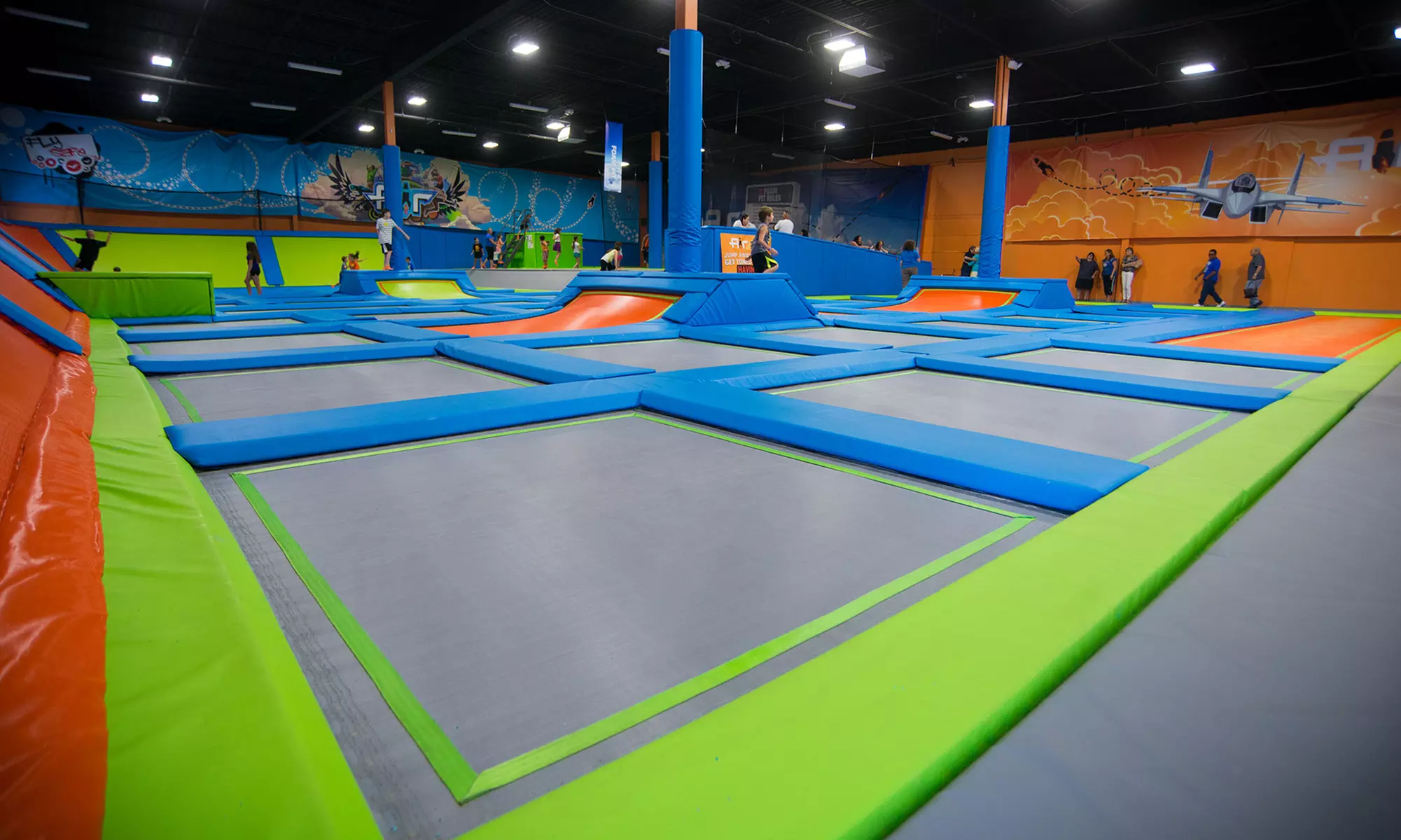 Open Jump for Two or Party for Up to Thirteen Kids at Air Trampoline Sports - New Jersey (Up to 47% Off) - Primary Image