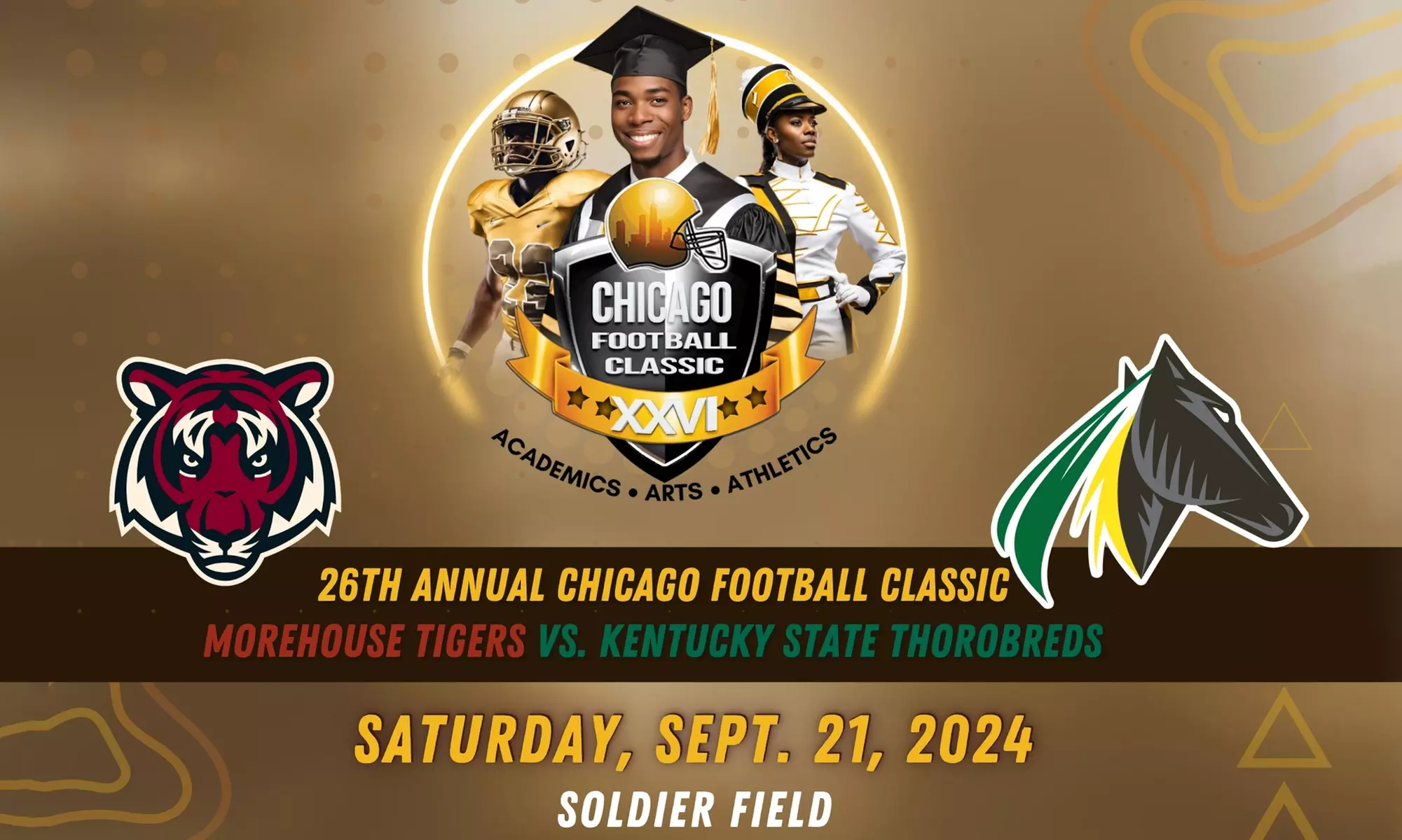 Chicago Football Classic on September 21, 2024 at 3:30 p.m. at Soldier Field - Primary Image