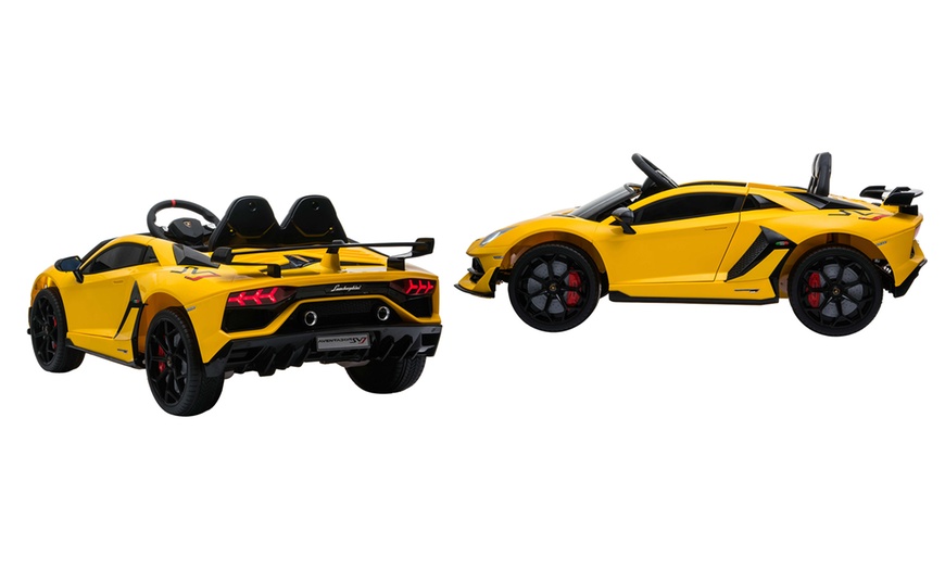 Image 27: Lamborghini Aventador Kids' Electric Ride-on Toy Car