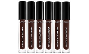 6x L'Oréal Long-Lasting Brow Gel