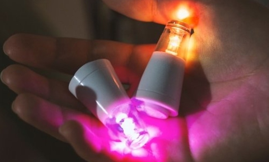 Image 1: Six Colour-Changing LED Corks