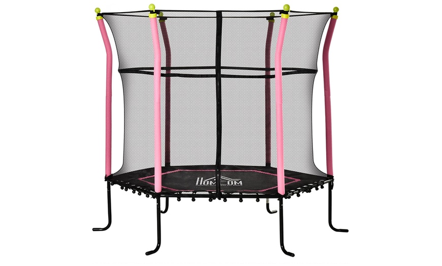 Image 2: HomCom Trampoline for Kids