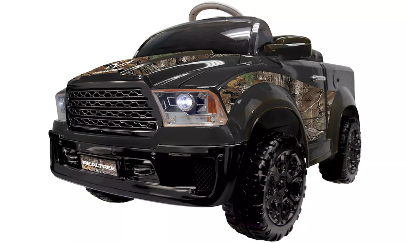Officially Licensed RealTree 12V Ride-on Truck - Primary Image