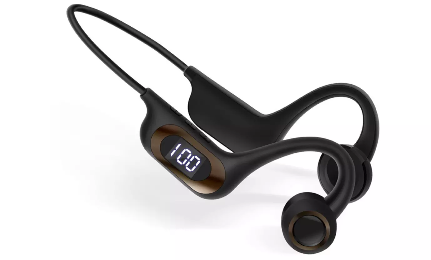 Auriculares de conducción ósea inalámbricos y ergonómicos