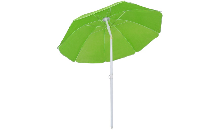 Image 10: Parasol de plage inclinable 150 cm de diamètre