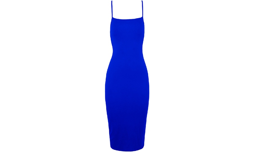 Image 7: Sleeveless Strappy Bodycon Dress