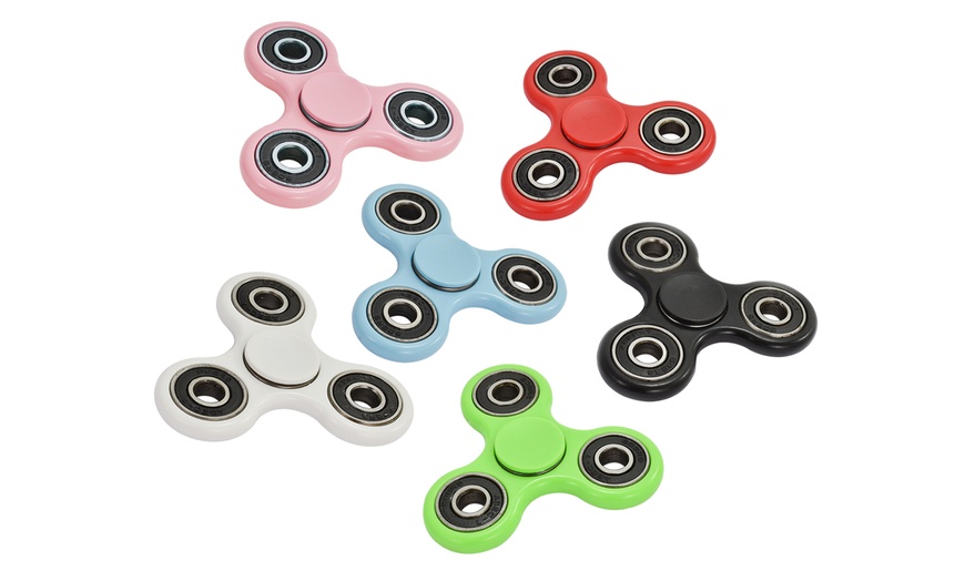 Image 2: Finger Fidget Hand Spinners