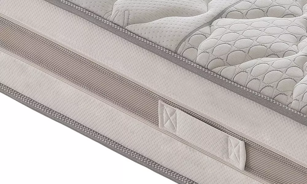 Matelas à ressorts ensachés et gel mémoire 13 zones