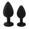 Image 3: 3Pc/Set Silicone Diamond Anal Plug Soft Massager Jewelry Anal Sex Toys Trainer