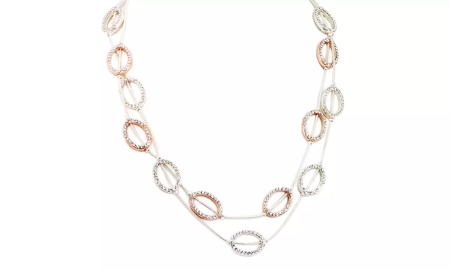 Bracelet et/ou collier ornés de cristaux Swarovski® - Second Medium