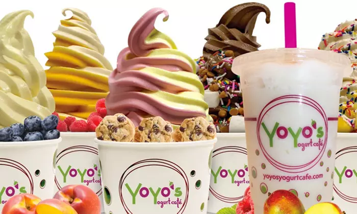 C$6 for C$10 Worth of Frozen Yogurt at YoYo's Yogurt Cafe - Primary Image