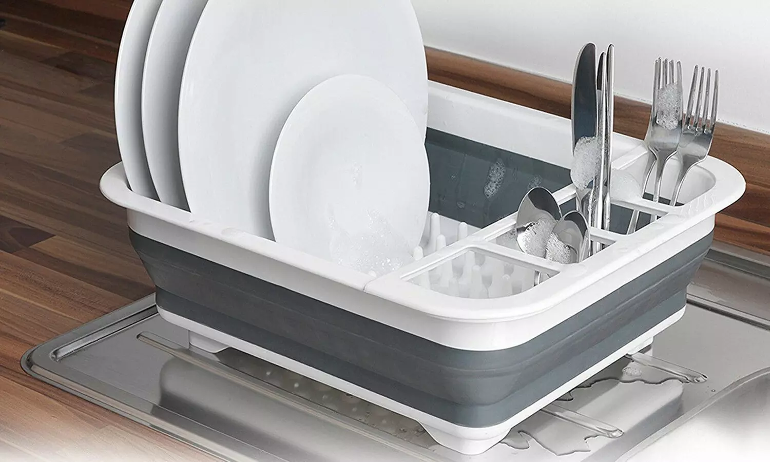 Égouttoir à vaisselle pliable - Primary Image