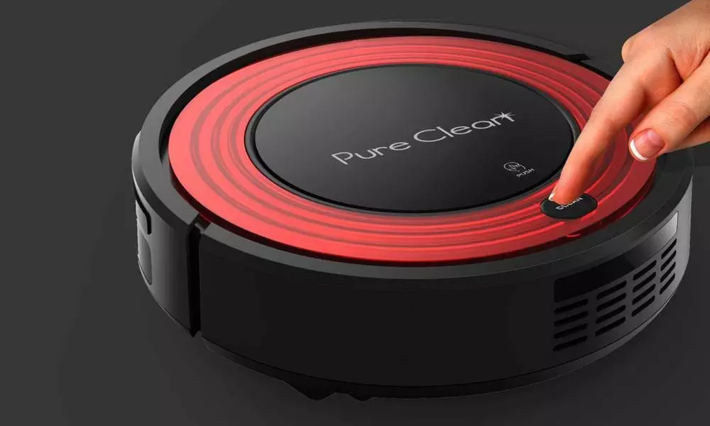 Pure Clean Smart Robot Vacuum with Mop, Sweep, Dust, and Vacuum - Second Medium