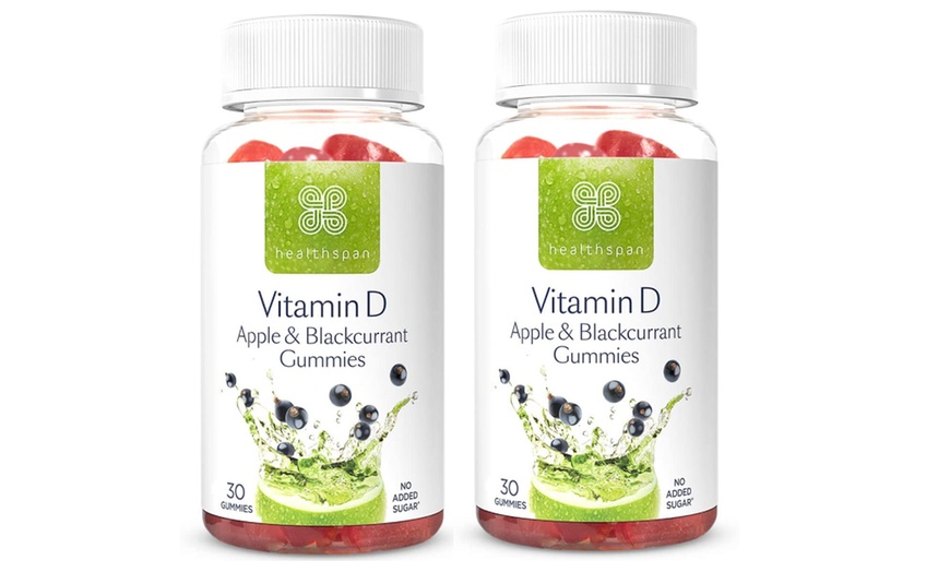 Image 1: Healthspan 60 Vitamin D Gummies