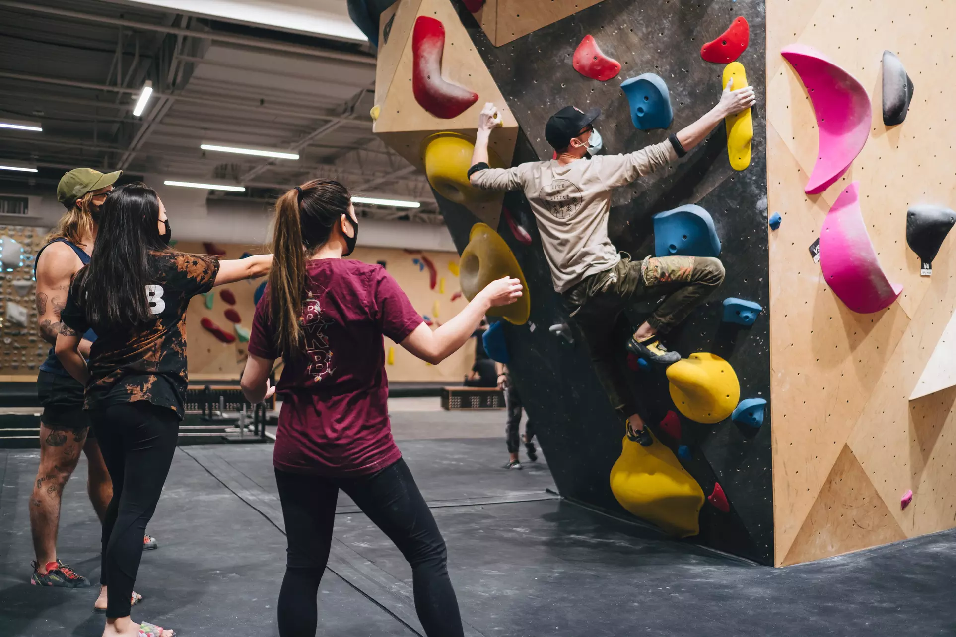 $27 for Intro to Climbing Class with Day Pass for One at Brooklyn Boulders Lincoln Park ($39 Value) - Primary Image