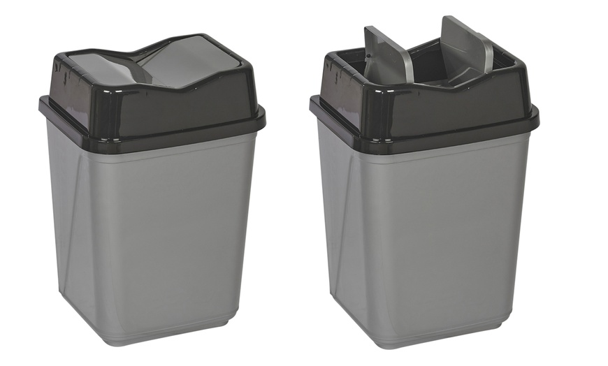 Image 5: Plastic Kitchen Waste Bins