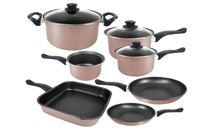 Image 5: 10-Piece Cookware Pan Set