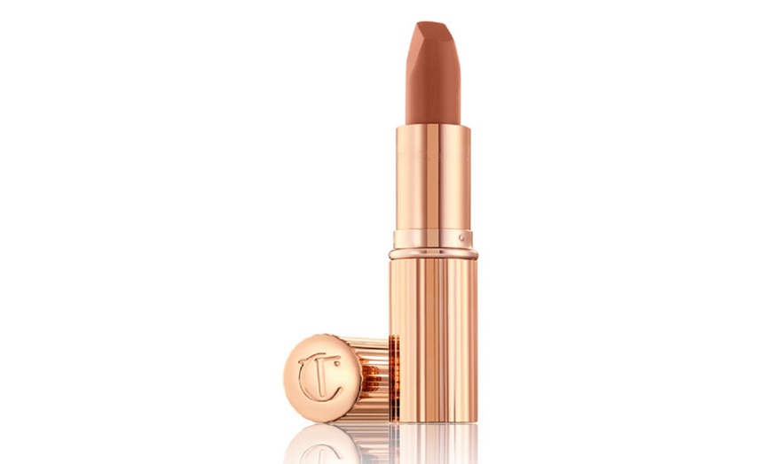 Image 1: One or Two Charlotte Tilbury The Super Nudes Cat Walking Lipsticks