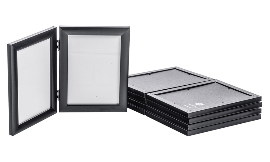 Image 7: Folding Double Photo Frame