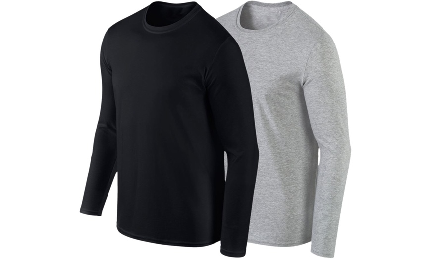 Image 2: Two Long Sleeve T-Shirts