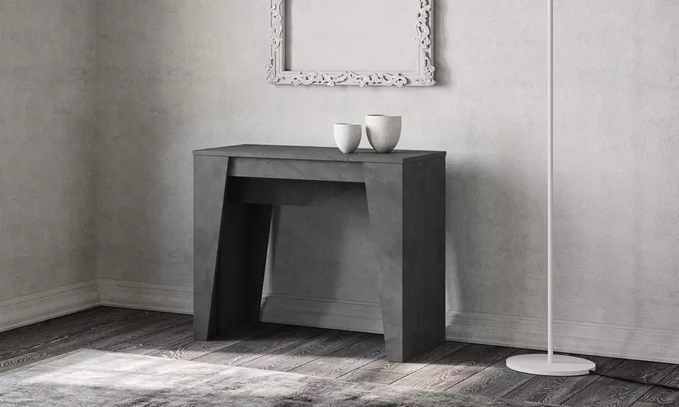 Console Anvar extensible en table à manger