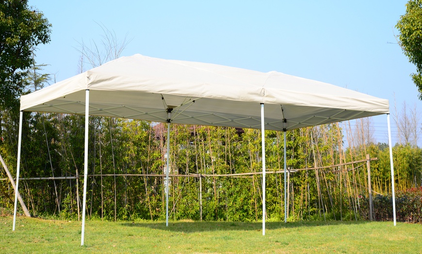 Image 7: Outsunny Garden Outdoor Metal Gazebo