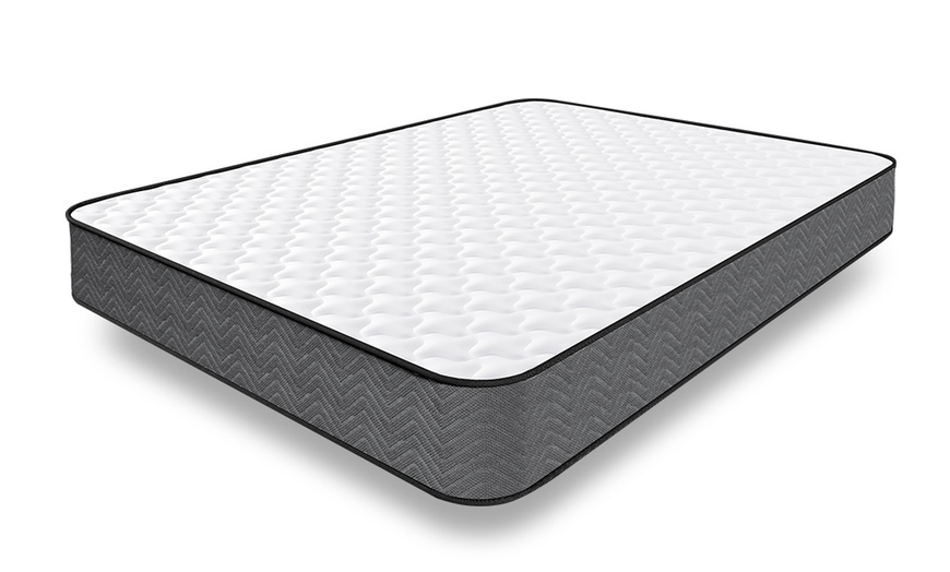 Image 9: Memory Foam Quilted Sprung Mattress