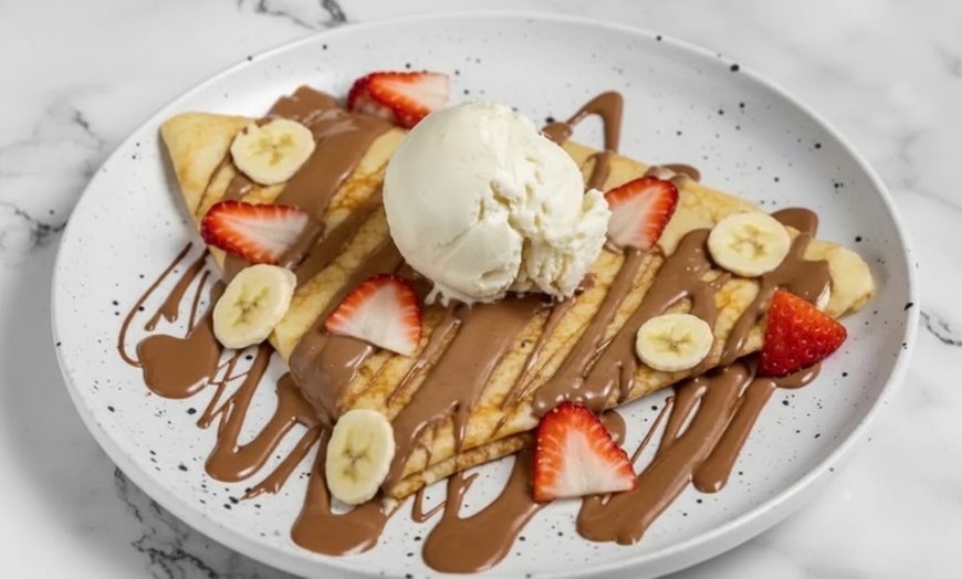 Image 5: Indulge in Moment of Sweetness: Crêpe + Gelato for 1, 2, 4, / 6 People