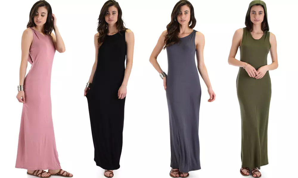 Lyss Loo Ascension Women's Hooded Maxi Dress - Primary Image