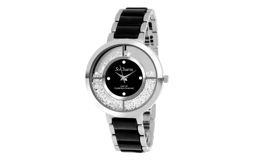 Image 12: Montres cristaux Swarovski® So Charm 