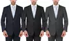 Verno Men's Classic Fit Pinstripe Suit (2-Piece)